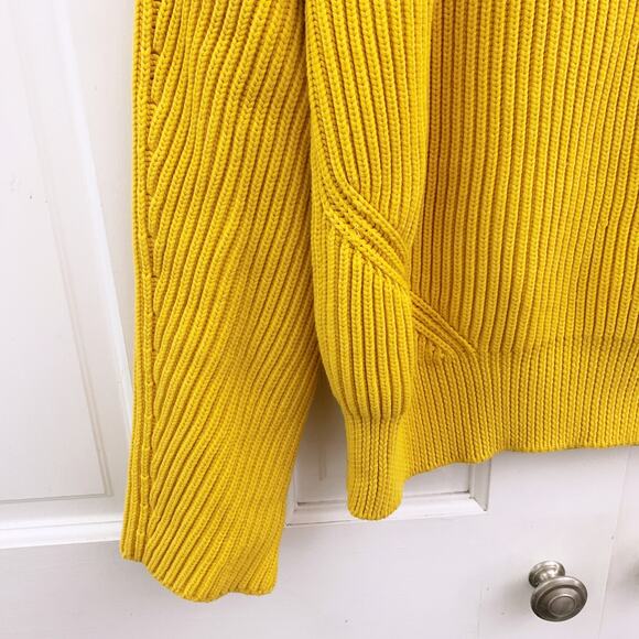Hugo Bodd Fonatella Yellow Knit Sweater - Picture 3 of 10
